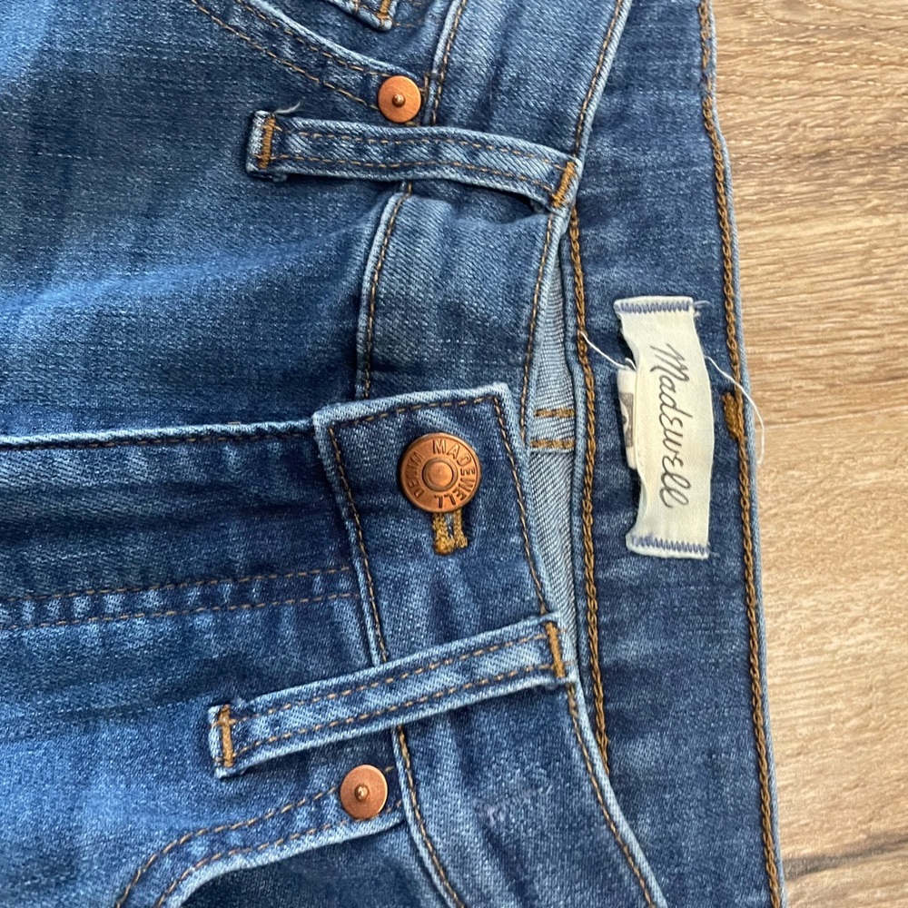 Madewell Size 28 Women's 9inch High Rise Skinny Crop Blue Jeans - Picture 6 of 6